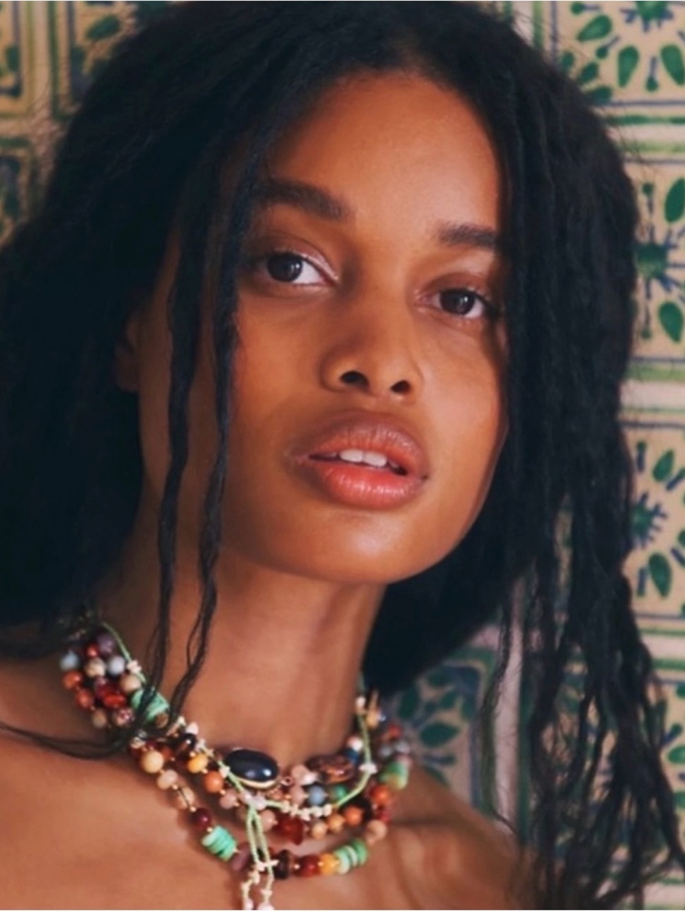 Free people Riverside beaded necklace